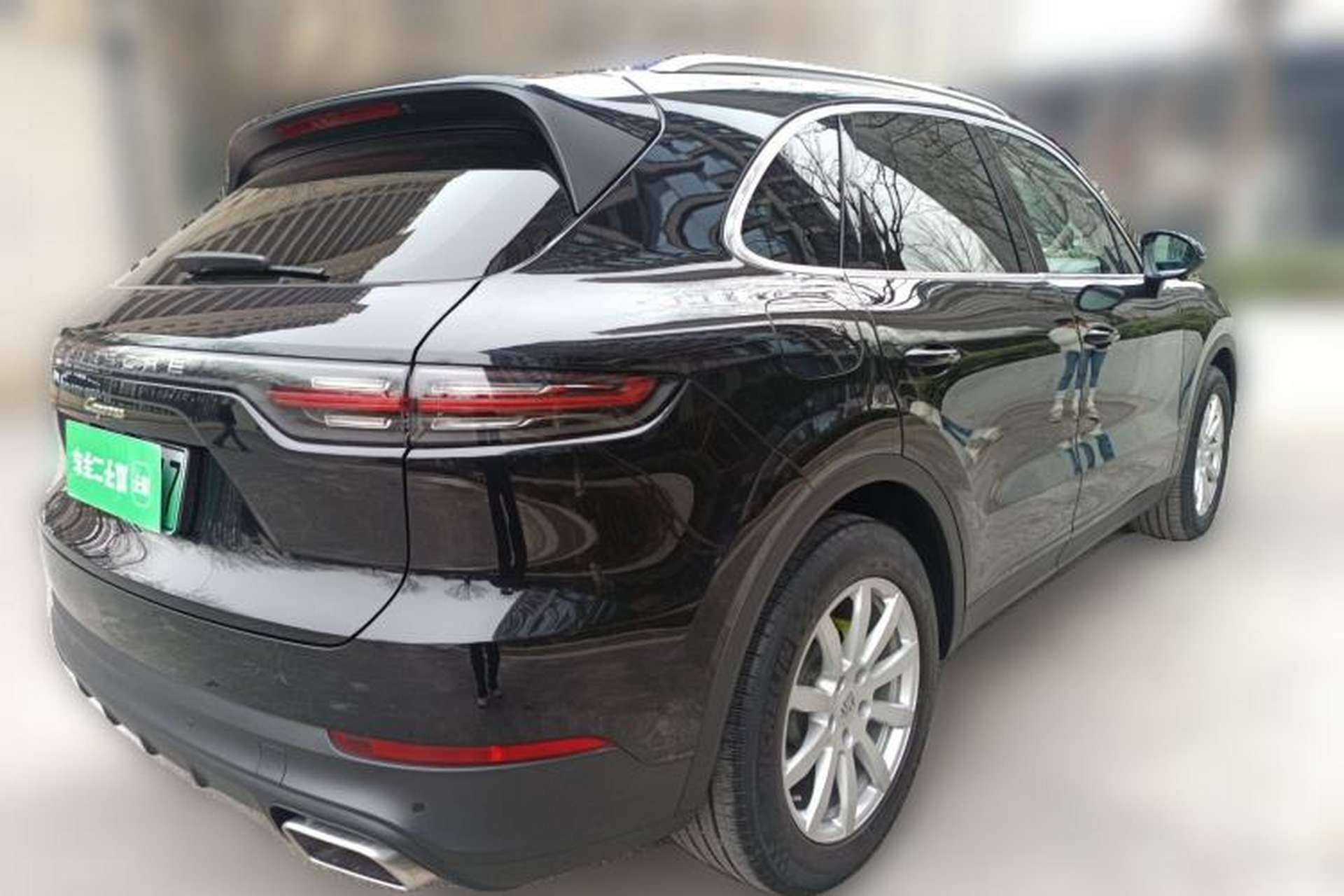 Used Porsche Cayenne E-Hybrid 2021 Cayenne E-Hybrid 2.0T Rear Right 45 Deg