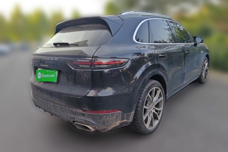 Used Porsche Cayenne E-Hybrid 2021 Cayenne E-Hybrid 2.0T Rear Right 45 Deg