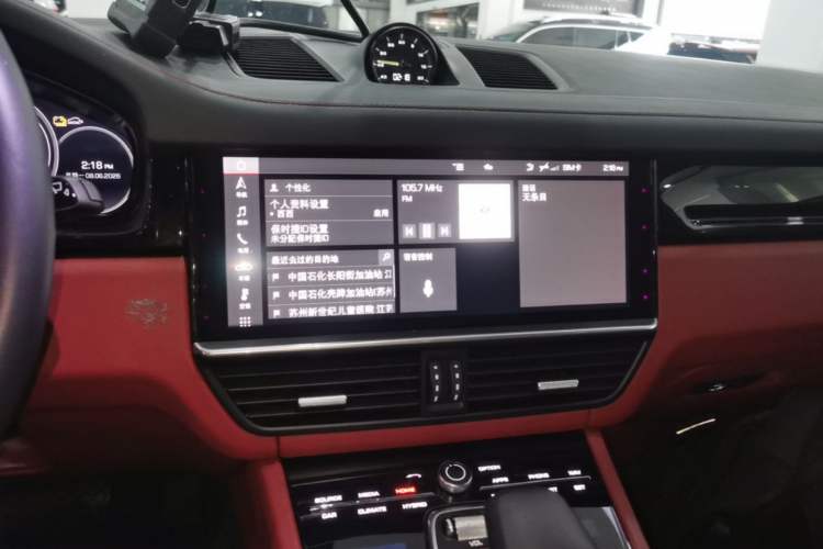 Used Porsche Cayenne E-Hybrid 2021 Cayenne E-Hybrid 2.0T Audio And AC Panel