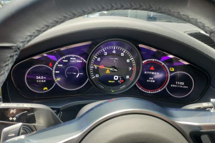Used Porsche Cayenne E-Hybrid 2021 Cayenne E-Hybrid 2.0T Instrument Cluster