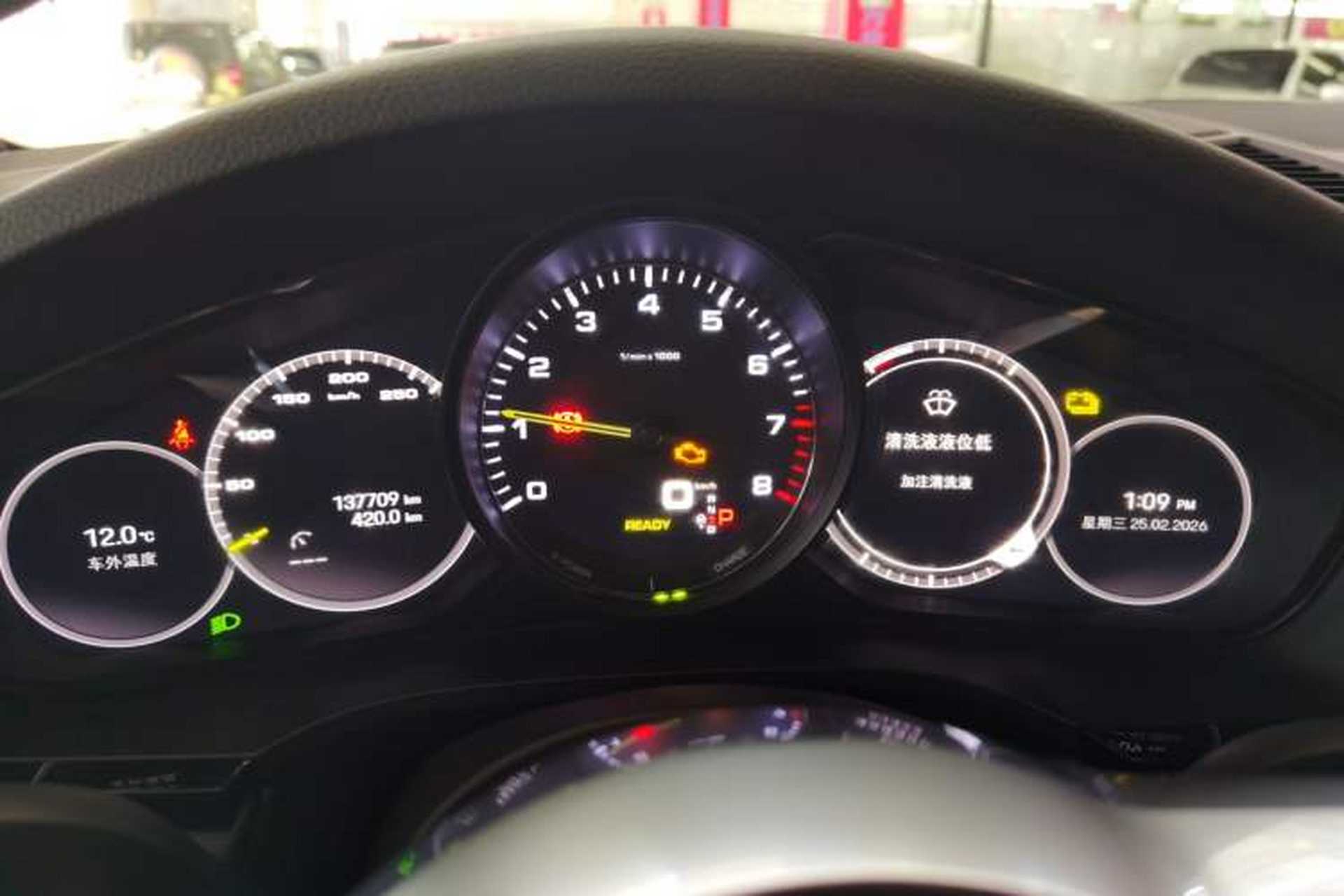Used Porsche Cayenne E-Hybrid 2021 Cayenne E-Hybrid 2.0T Instrument Cluster