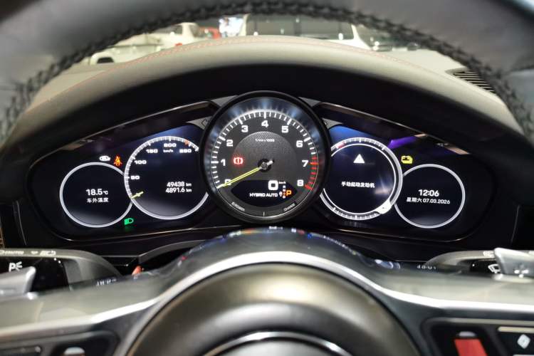 Used Porsche Cayenne E-Hybrid 2021 Cayenne E-Hybrid 2.0T Instrument Cluster