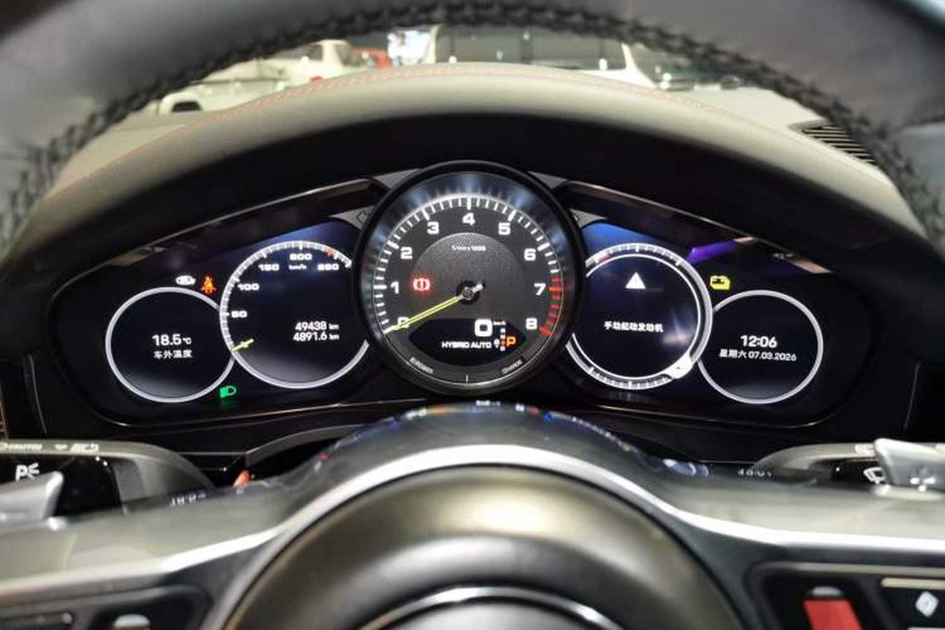 Used Porsche Cayenne E-Hybrid 2021 Cayenne E-Hybrid 2.0T Instrument Cluster