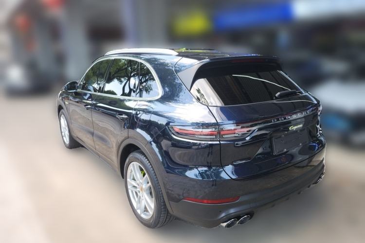 Used Porsche Cayenne E-Hybrid 2021 Cayenne E-Hybrid 2.0T Rear Left 45 Deg