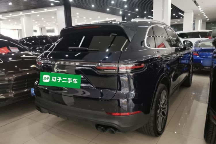 Used Porsche Cayenne E-Hybrid 2021 Cayenne E-Hybrid 2.0T Rear Right 45 Deg