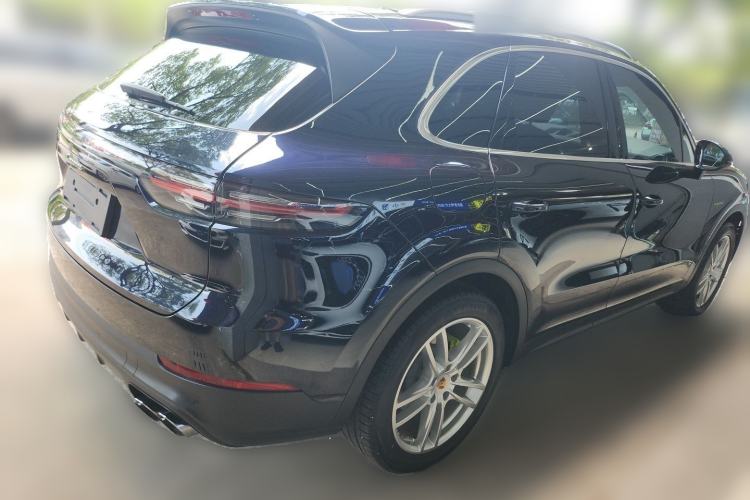 Used Porsche Cayenne E-Hybrid 2021 Cayenne E-Hybrid 2.0T Rear Right 45 Deg