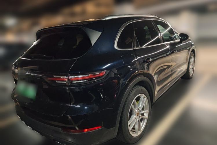 Used Porsche Cayenne E-Hybrid 2021 Cayenne E-Hybrid 2.0T Rear Right 45 Deg