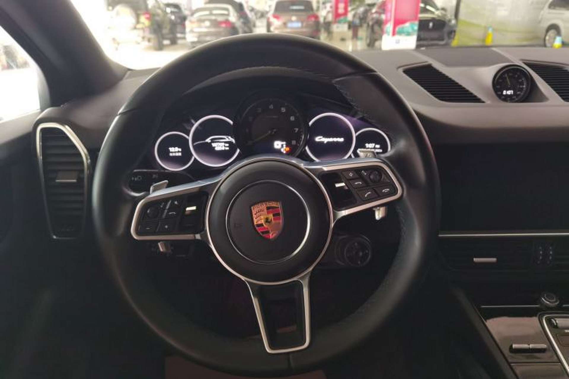Used Porsche Cayenne E-Hybrid 2021 Cayenne E-Hybrid 2.0T Steering Wheel