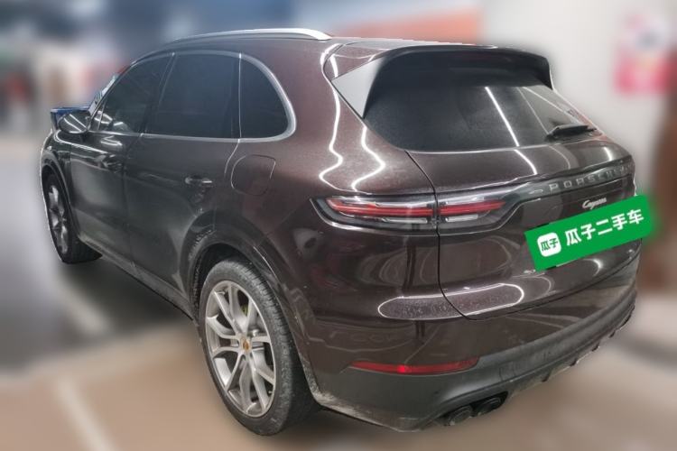 Used Porsche Cayenne E-Hybrid 2021 Cayenne E-Hybrid 2.0T Rear Left 45 Deg