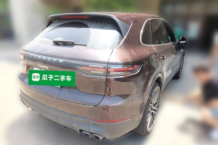 Used Porsche Cayenne E-Hybrid 2021 Cayenne E-Hybrid 2.0T Rear Right 45 Deg