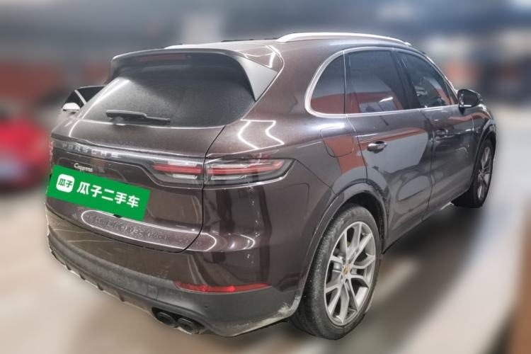 Used Porsche Cayenne E-Hybrid 2021 Cayenne E-Hybrid 2.0T Rear Right 45 Deg