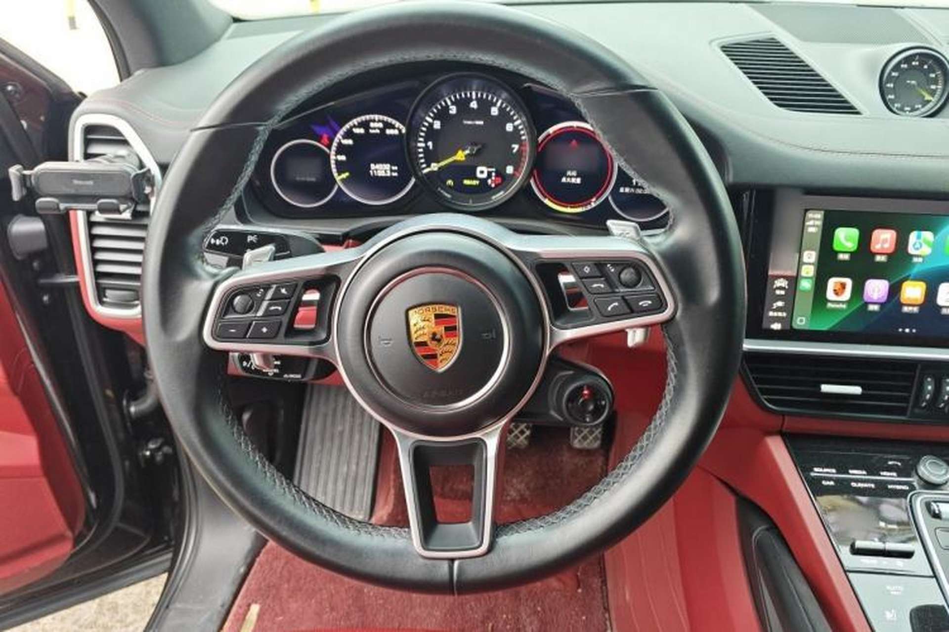 Used Porsche Cayenne E-Hybrid 2021 Cayenne E-Hybrid 2.0T Steering Wheel