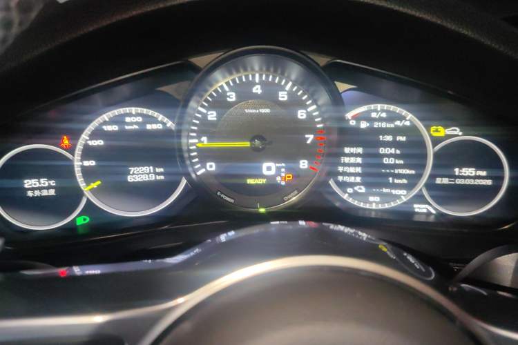 Used Porsche Cayenne E-Hybrid 2021 Cayenne E-Hybrid 2.0T Instrument Cluster