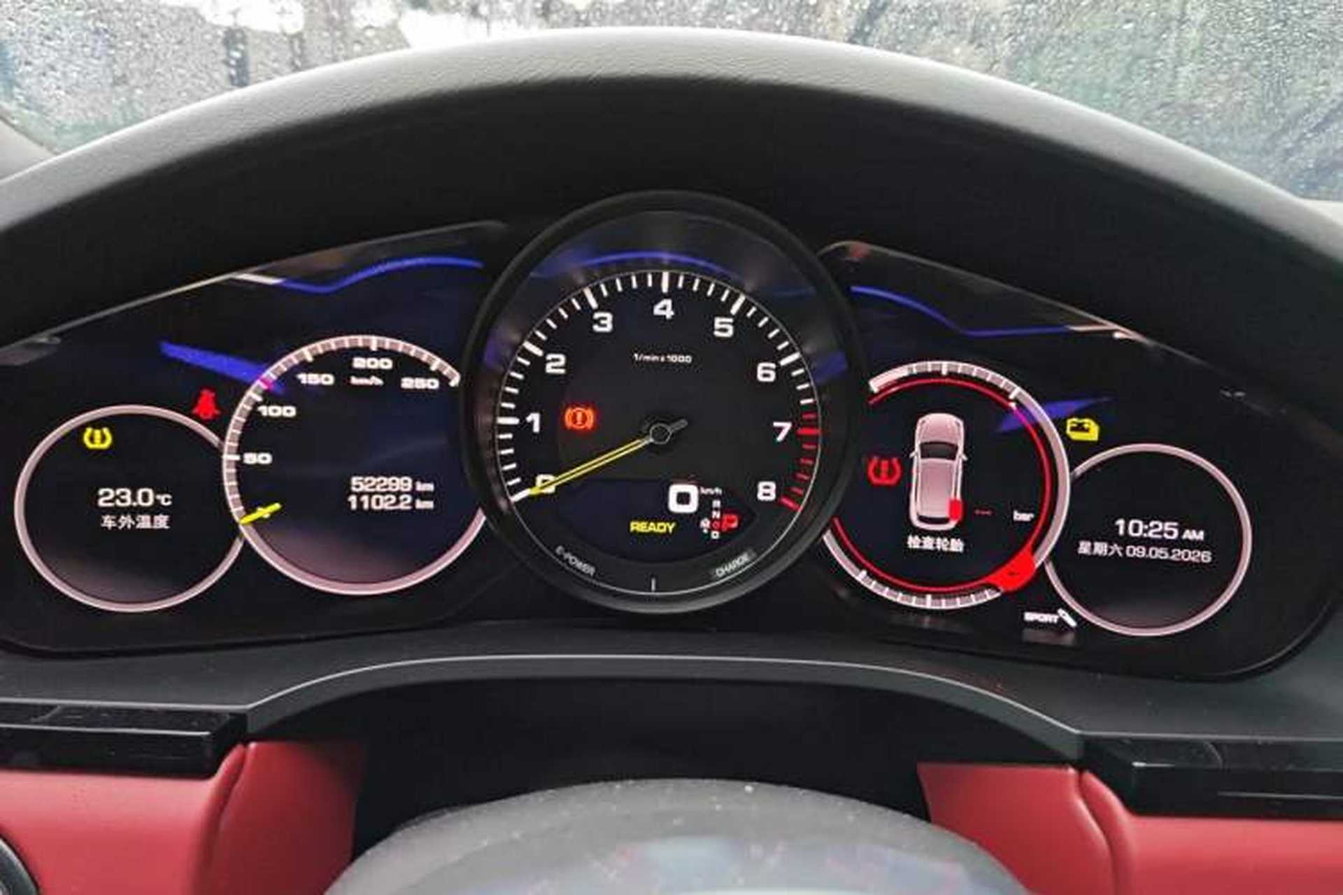 Used Porsche Cayenne E-Hybrid 2021 Cayenne E-Hybrid 2.0T Instrument Cluster