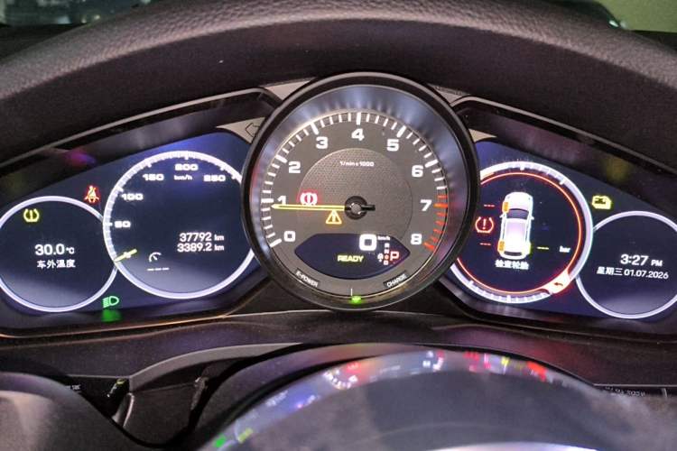Used Porsche Cayenne E-Hybrid 2021 Cayenne E-Hybrid 2.0T Instrument Cluster