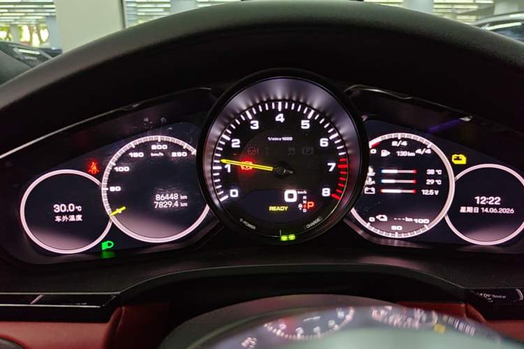 Used Porsche Cayenne E-Hybrid 2021 Cayenne E-Hybrid 2.0T Instrument Cluster