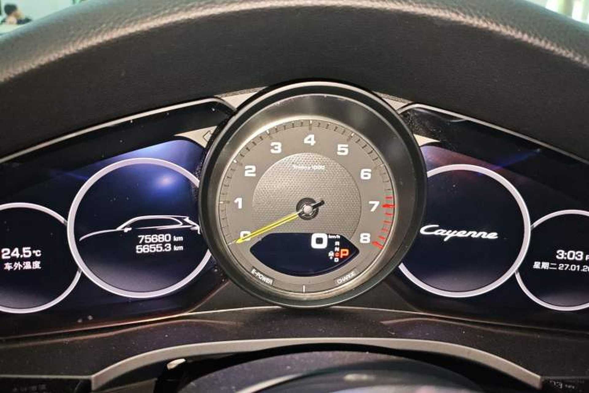 Used Porsche Cayenne E-Hybrid 2021 Cayenne E-Hybrid 2.0T Instrument Cluster