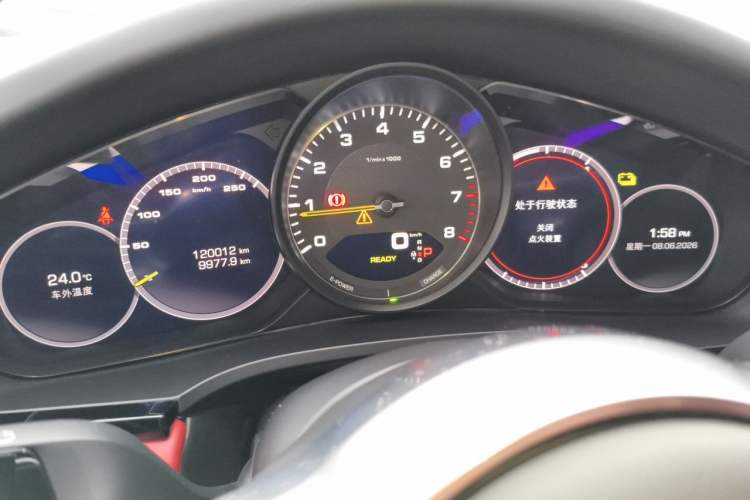 Used Porsche Cayenne E-Hybrid 2021 Cayenne E-Hybrid 2.0T Instrument Cluster