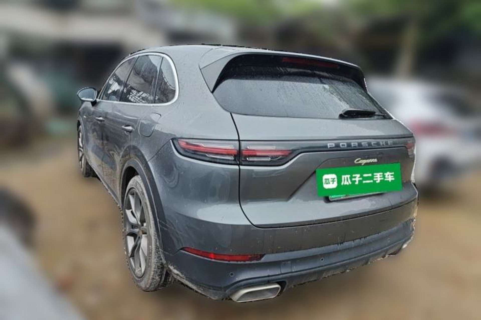 Used Porsche Cayenne E-Hybrid 2021 Cayenne E-Hybrid 2.0T Rear Left 45 Deg