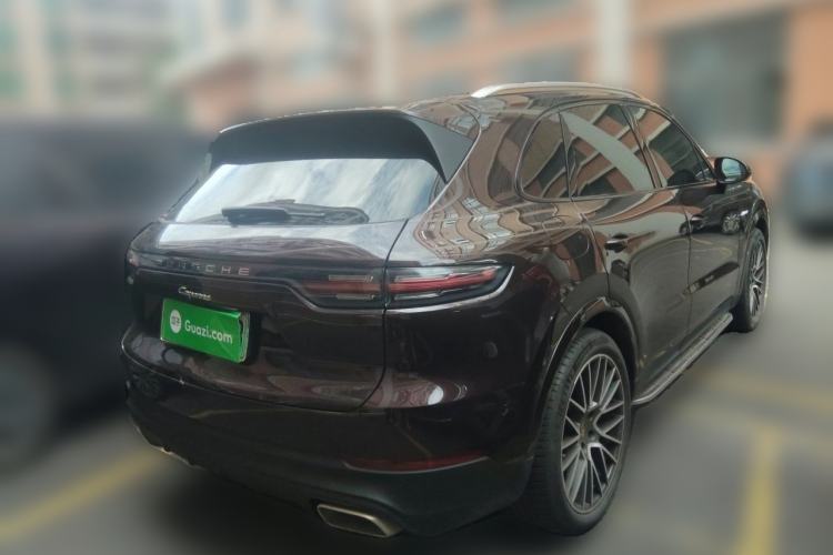 Used Porsche Cayenne E-Hybrid 2021 Cayenne E-Hybrid 2.0T Rear Right 45 Deg