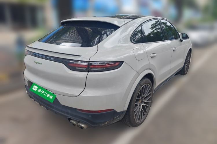 Used Porsche Cayenne E-Hybrid 2021 Cayenne E-Hybrid Coupé 2.0T Rear Right 45 Deg