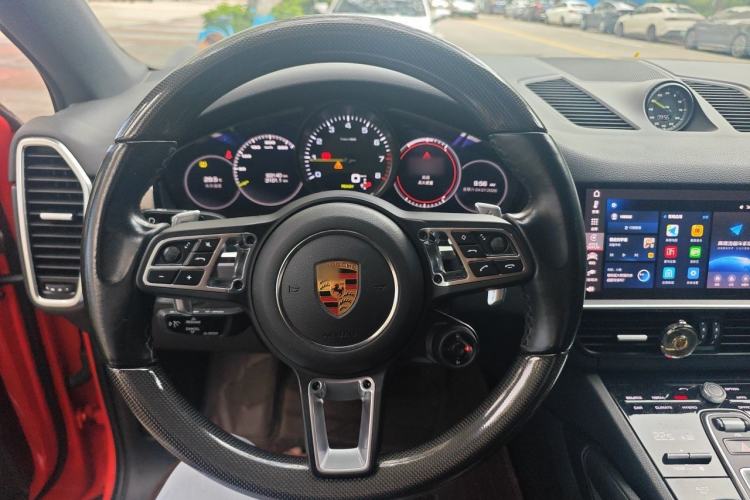 Used Porsche Cayenne E-Hybrid 2021 Cayenne E-Hybrid Coupé 2.0T Steering Wheel