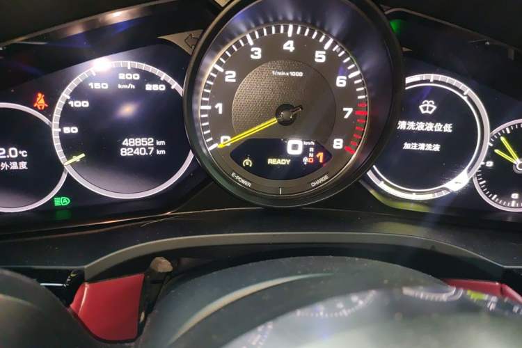 Used Porsche Cayenne E-Hybrid 2021 Cayenne E-Hybrid 2.0T Instrument Cluster