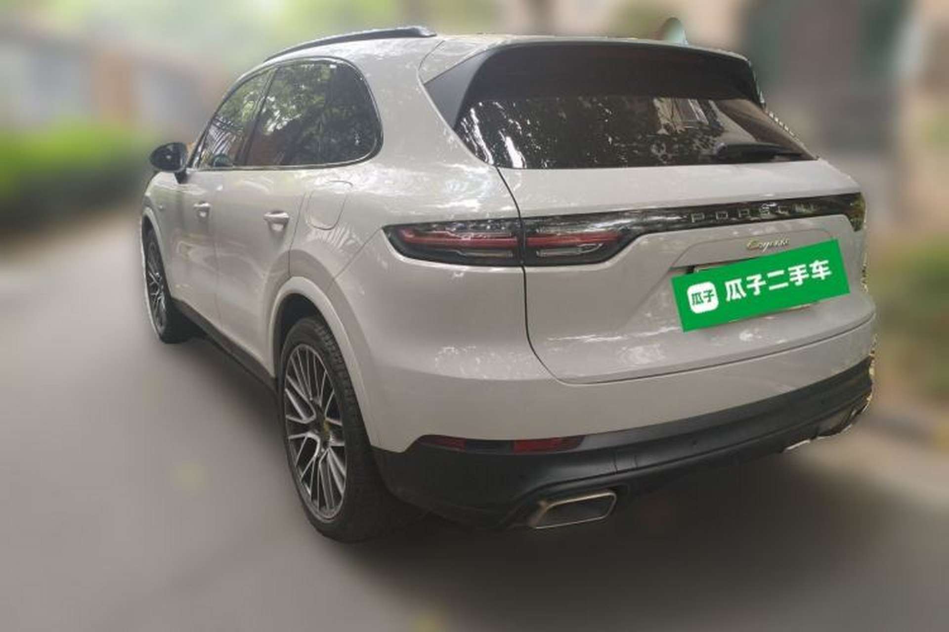 Used Porsche Cayenne E-Hybrid 2021 Cayenne E-Hybrid 2.0T Rear Left 45 Deg