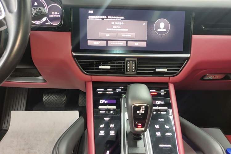 Used Porsche Cayenne E-Hybrid 2021 Cayenne E-Hybrid 2.0T Audio And AC Panel