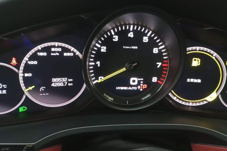 Used Porsche Cayenne E-Hybrid 2021 Cayenne E-Hybrid 2.0T Instrument Cluster