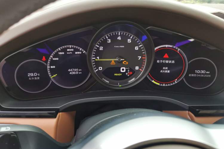 Used Porsche Cayenne E-Hybrid 2021 Cayenne E-Hybrid 2.0T Instrument Cluster