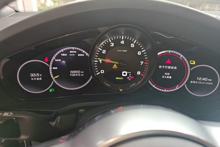 Used Porsche Cayenne E-Hybrid 2021 Cayenne E-Hybrid 2.0T Instrument Cluster