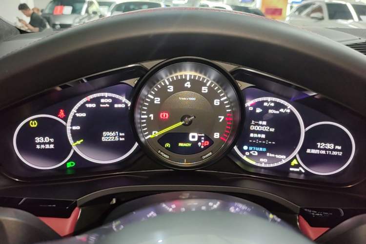 Used Porsche Cayenne E-Hybrid 2021 Cayenne E-Hybrid 2.0T Instrument Cluster