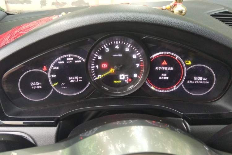 Used Porsche Cayenne E-Hybrid 2021 Cayenne E-Hybrid 2.0T Instrument Cluster