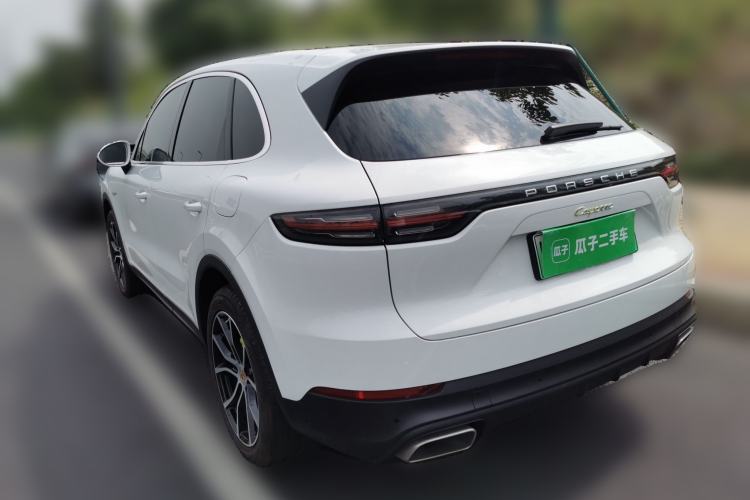 Used Porsche Cayenne E-Hybrid 2021 Cayenne E-Hybrid 2.0T Rear Left 45 Deg