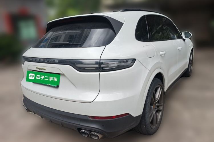 Used Porsche Cayenne E-Hybrid 2021 Cayenne E-Hybrid 2.0T Rear Right 45 Deg