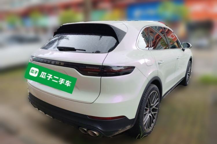 Used Porsche Cayenne E-Hybrid 2021 Cayenne E-Hybrid 2.0T Rear Right 45 Deg