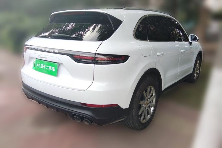 Used Porsche Cayenne E-Hybrid 2021 Cayenne E-Hybrid 2.0T Rear Right 45 Deg