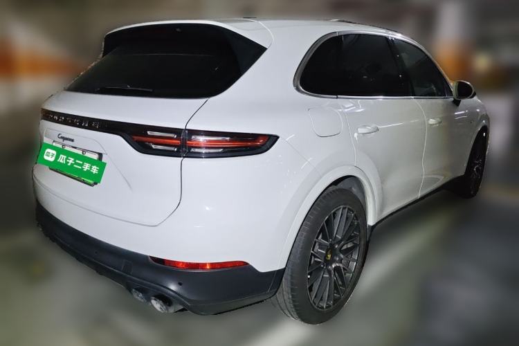 Used Porsche Cayenne E-Hybrid 2021 Cayenne E-Hybrid 2.0T Rear Right 45 Deg