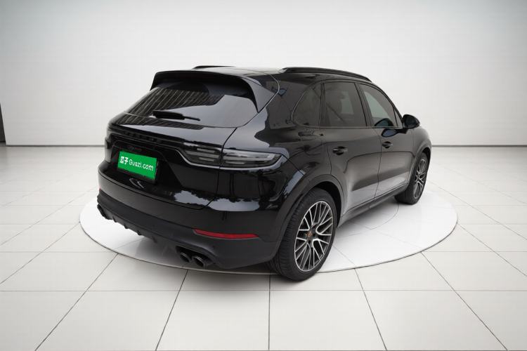 Used Porsche Cayenne E-Hybrid 2022 Cayenne E-Hybrid 2.0T Platinum Edition Rear Right 45 Deg