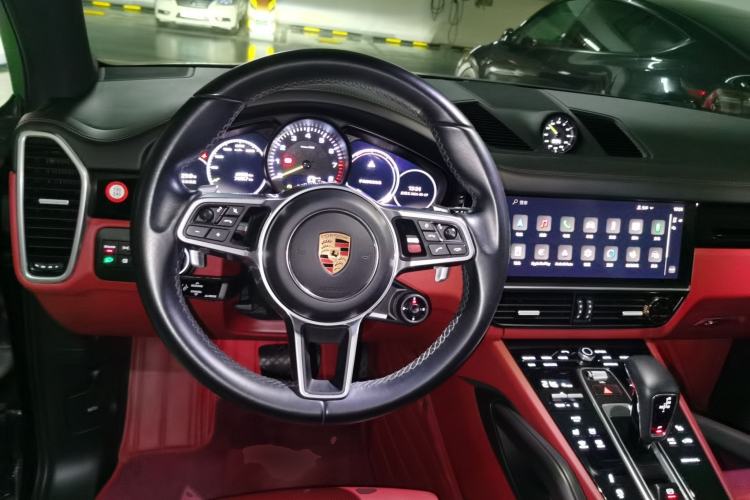 Used Porsche Cayenne E-Hybrid 2022 Cayenne E-Hybrid 2.0T Platinum Edition Steering Wheel