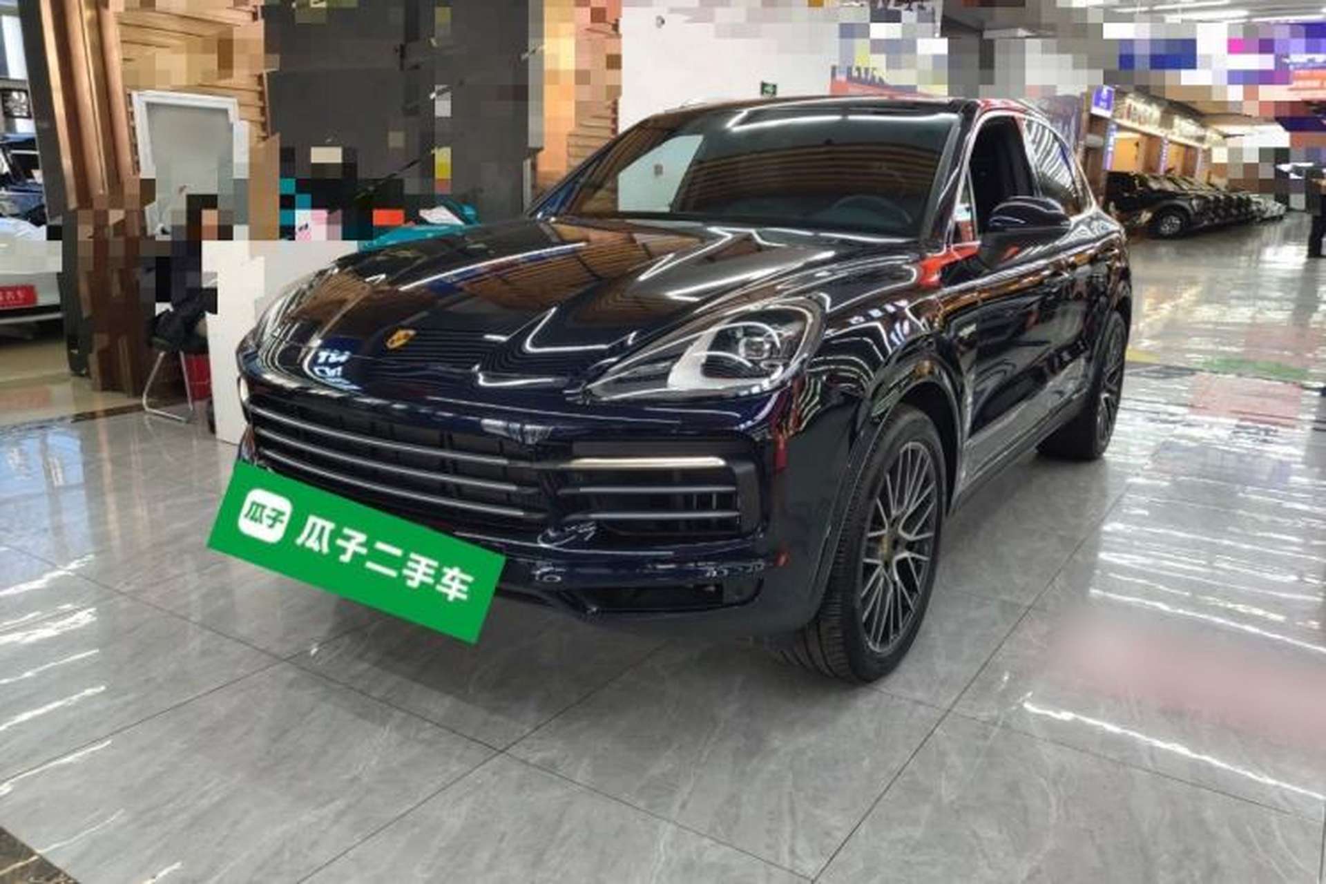 Used Porsche Cayenne E-Hybrid 2022 Cayenne E-Hybrid 2.0T Platinum Edition Front Left 45 Deg