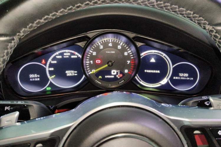 Used Porsche Cayenne E-Hybrid 2022 Cayenne E-Hybrid 2.0T Platinum Edition Instrument Cluster