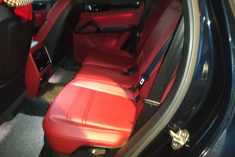 Used Porsche Cayenne E-Hybrid 2022 Cayenne E-Hybrid 2.0T Platinum Edition Left Rear Seat