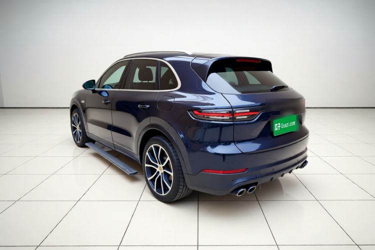 Used Porsche Cayenne E-Hybrid 2022 Cayenne E-Hybrid 2.0T Platinum Edition Rear Left 45 Deg