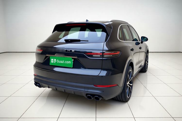 Used Porsche Cayenne E-Hybrid 2022 Cayenne E-Hybrid 2.0T Platinum Edition Rear Right 45 Deg