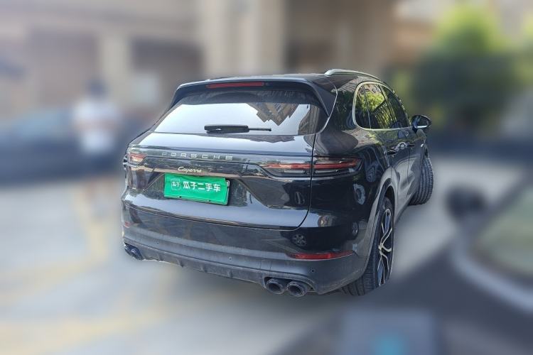 Used Porsche Cayenne E-Hybrid 2022 Cayenne E-Hybrid 2.0T Platinum Edition Rear Right 45 Deg