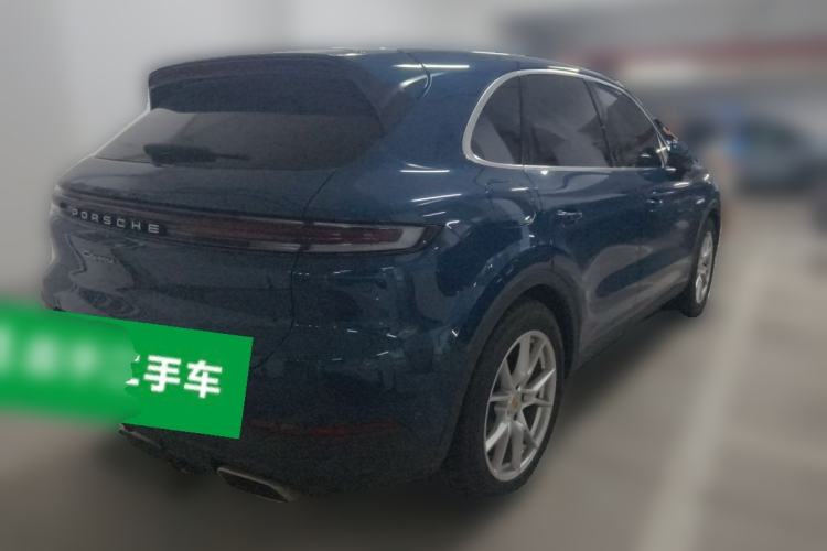 Used Porsche Cayenne E-Hybrid 2022 Cayenne E-Hybrid 2.0T Platinum Edition Rear Right 45 Deg