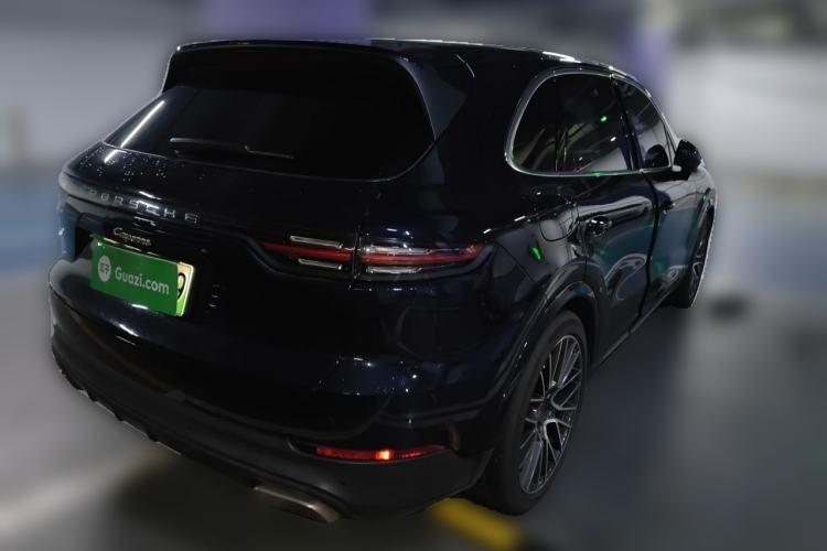 Used Porsche Cayenne E-Hybrid 2022 Cayenne E-Hybrid 2.0T Platinum Edition Rear Right 45 Deg