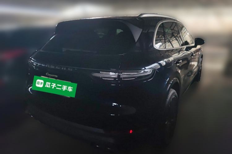 Used Porsche Cayenne E-Hybrid 2022 Cayenne E-Hybrid 2.0T Platinum Edition Rear Right 45 Deg